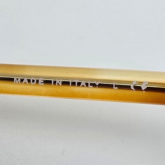 Chanel 3251 c.1413 Light Tortoise Round Eyeglasses Frame Italy 44-21-140 - Picture 10 of 15